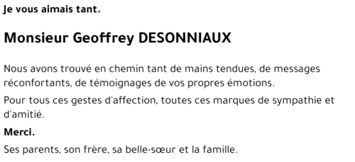 Geoffrey DESONNIAUX