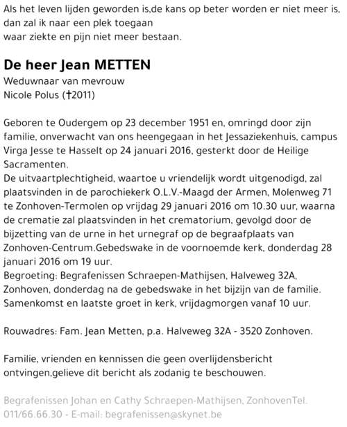 Jean Metten