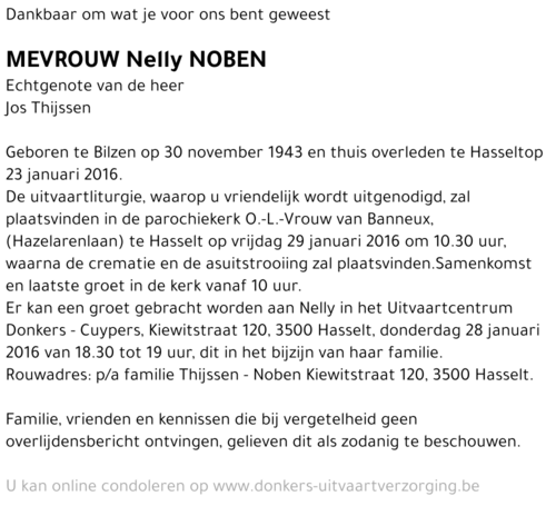 Nelly Noben