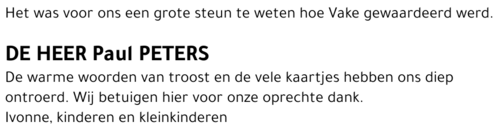 Paul PETERS