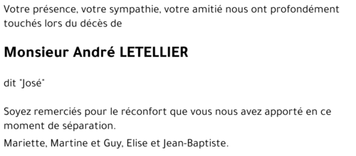 André LETELLIER