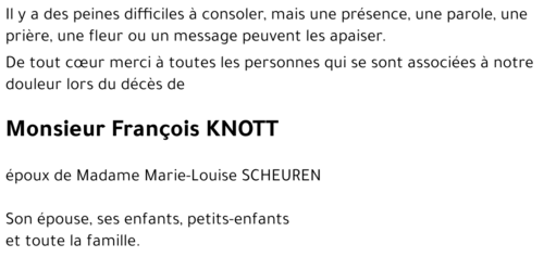 François KNOTT