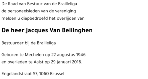 Jacques Van Bellinghen