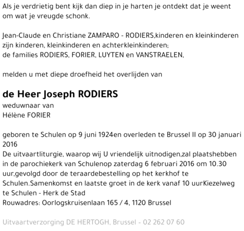 Joseph Rodiers