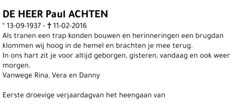 Paul Achten