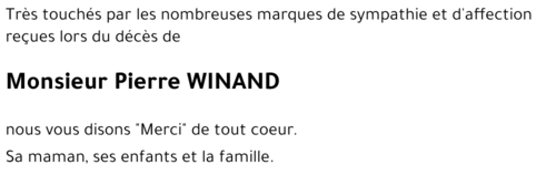 Pierre WINAND
