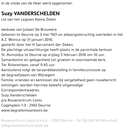 Suzy Vanderschelden