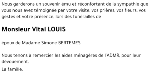 Vital LOUIS