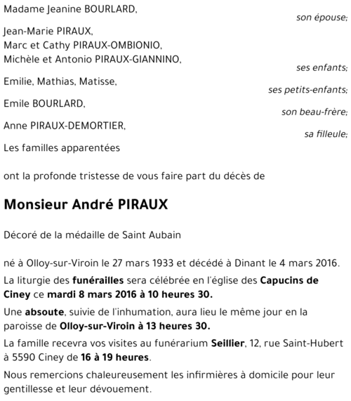 André PIRAUX
