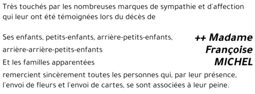 Françoise MICHEL