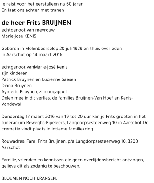 Frits Bruijnen