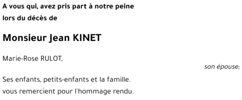 Jean KINET