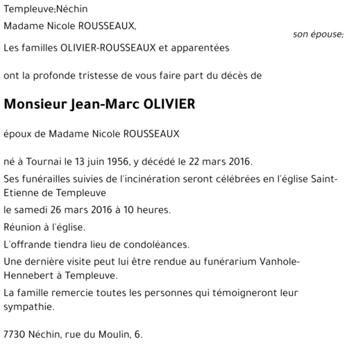 Jean-Marc OLIVIER