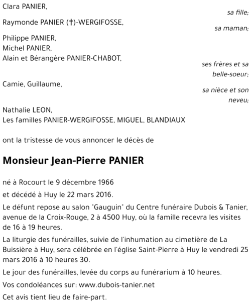 Jean-Pierre Panier