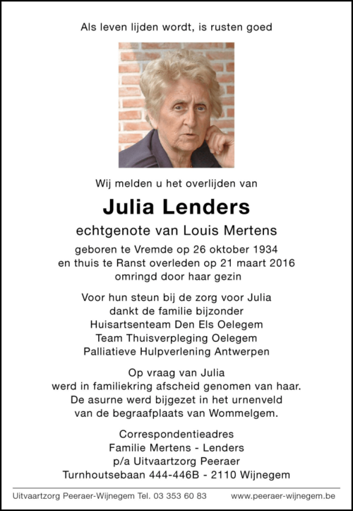 Julia Lenders