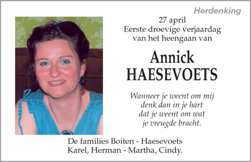 Annick Haesevoets