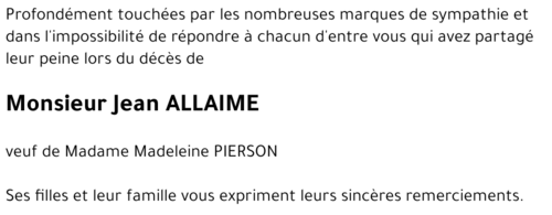 Jean ALLAIME