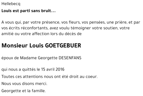 Louis GOETGEBUER