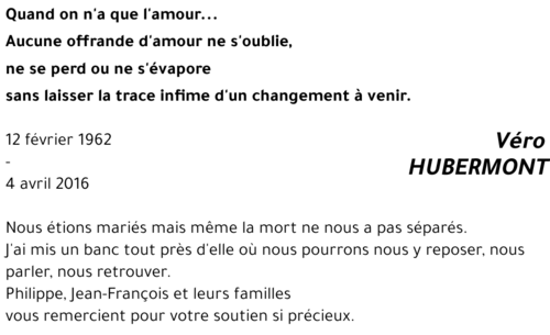 Véronique Hubermont