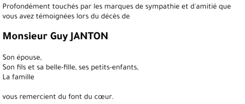 Guy JANTON