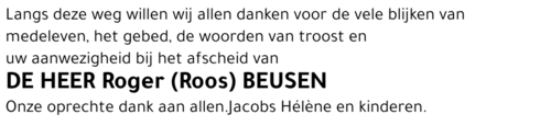 Roger (Roos) Beusen