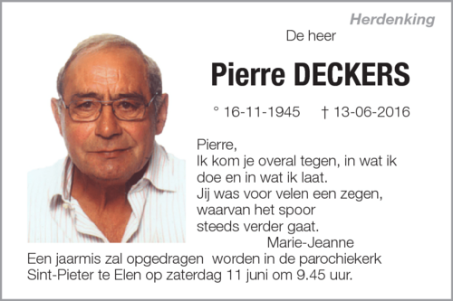 Pierre Deckers