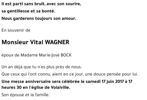 Vital WAGNER