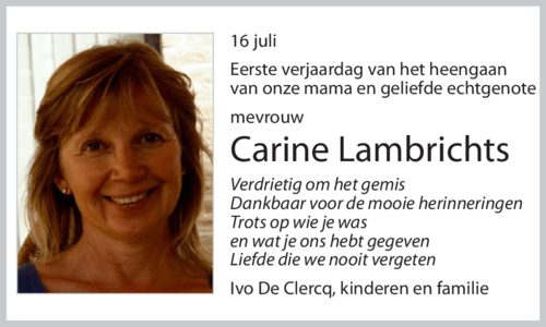 Carine Lambrichts