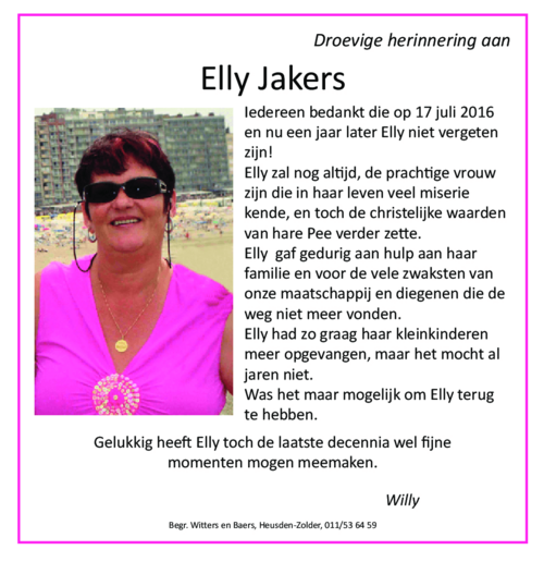 Elly Jakers