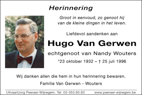 Hugo Van Gerwen