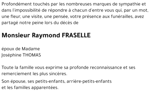 Raymond FRASELLE