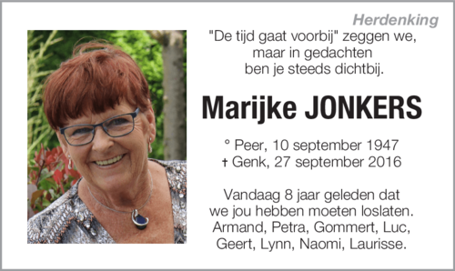 Marijke Jonkers
