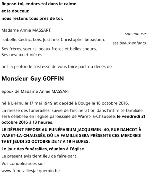 Guy GOFFIN