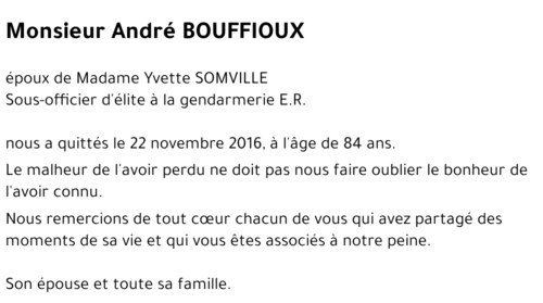 André BOUFFIOUX