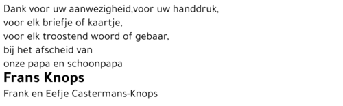 Frans Knops