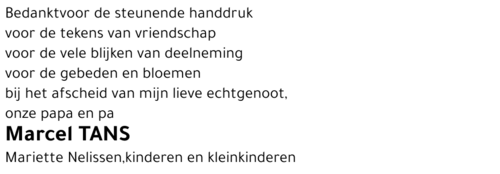 Marcel Tans