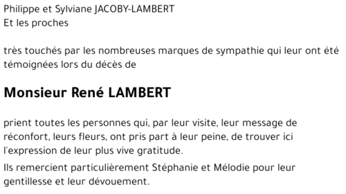 René LAMBERT
