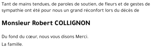 Robert COLLIGNON