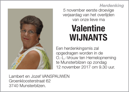 Valentine WIJNANTS