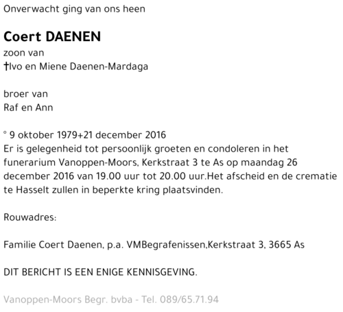 Coert Daenen