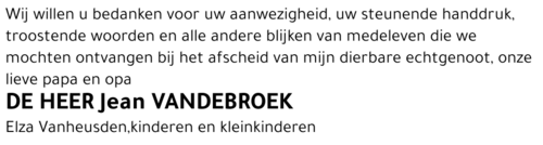 Jean Vandebroek