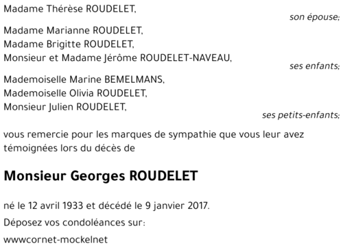 Georges ROUDELET