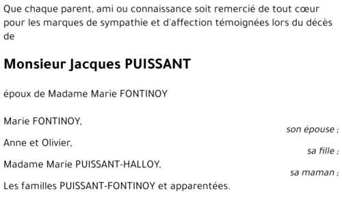 Jacques PUISSANT
