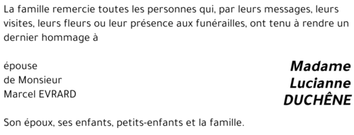 Lucianne DUCHÊNE