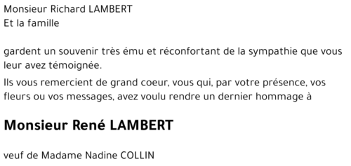 René LAMBERT