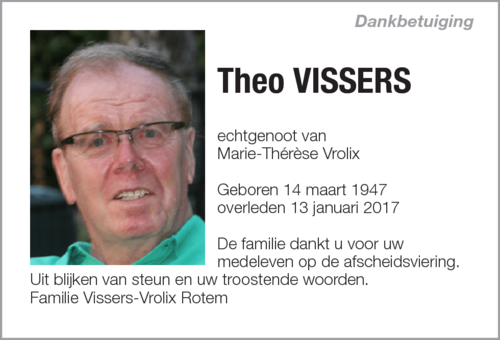 Theo Vissers