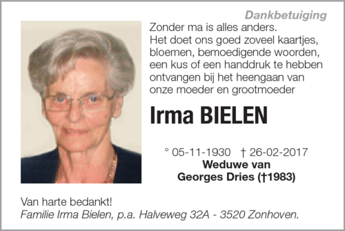 Irma Bielen