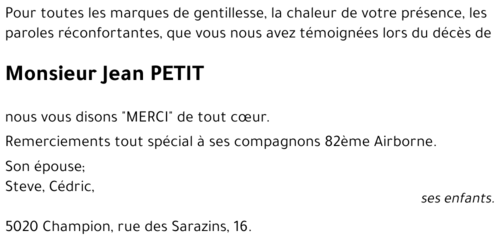 Jean PETIT