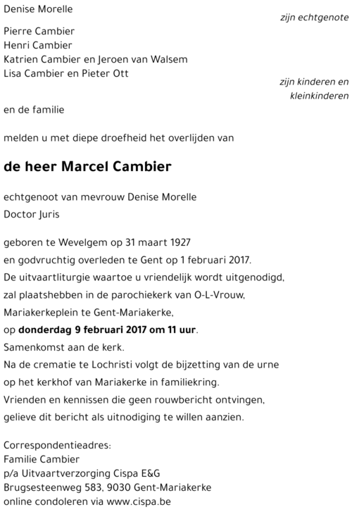 Marcel Cambier