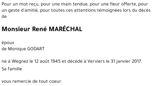René MARÉCHAL